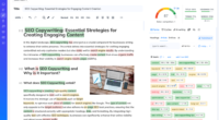 NEURONwriter is an advanced seo content optimization tool