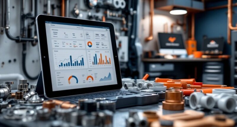 efficient plumbing business software